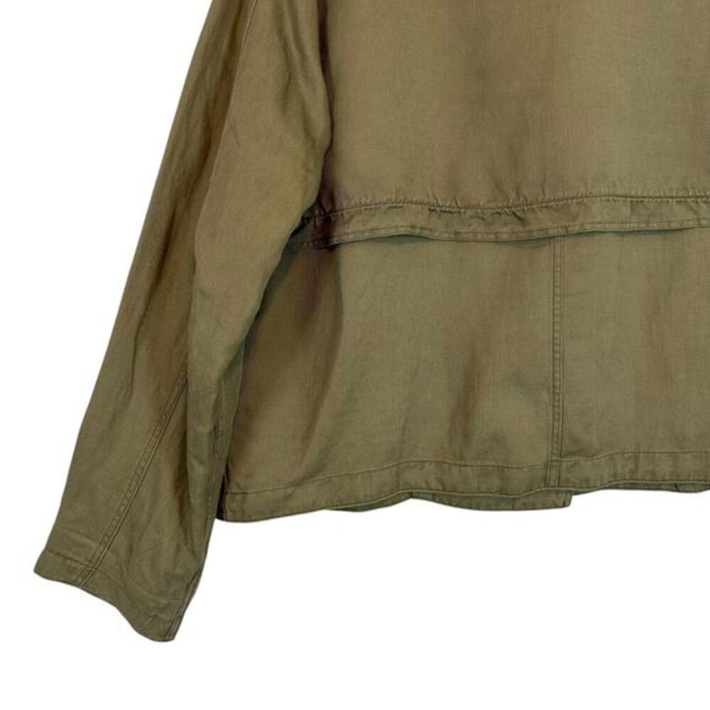 Rails Barclay Sage Double Breasted Utility Jacket Medium Coastal‎ Casual - Picture 14 of 16